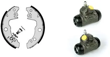 Remschoen set Brembo H 68 014 Finale Uitverkoop