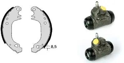 Veilige Betaling Remschoen set Brembo H 68 025