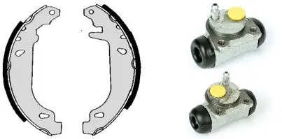 Remschoen set Brembo H 68 047 Uitverkoop