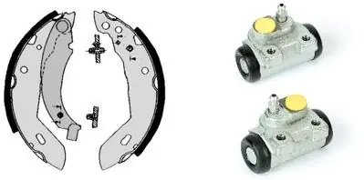 Alleen Vandaag Remschoen set Brembo H 68 049