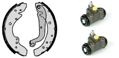 Dagaanbieding Remschoen set Brembo H 68 058