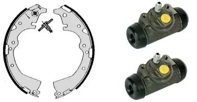 Luxe Remschoen set Brembo H 83 015