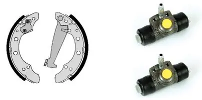 Authentiek Remschoen set Brembo H 85 009
