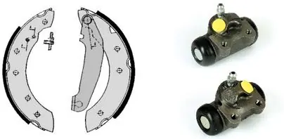 Remschoen set Brembo H 86 004 Topkwaliteit