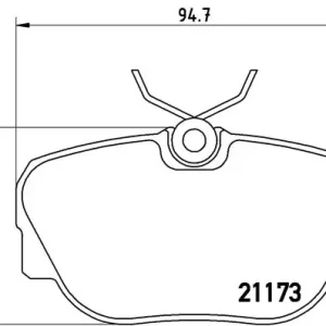 Remblokset Brembo P 06 010 Lage Prijs
