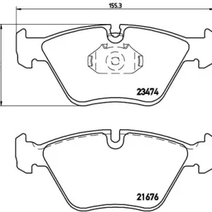 Koopje Remblokset Brembo P 06 042