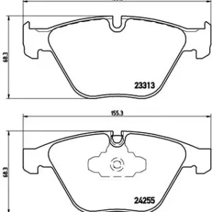 Voordeelprijs Remblokset Brembo P 06 055X
