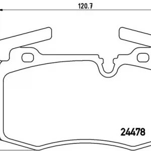 Beperkte Voorraad Remblokset Brembo P 06 068