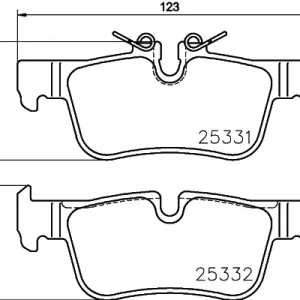 Remblokset Brembo P 06 094 Ambachtelijk