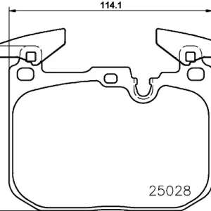 Remblokset Brembo P 06 096 Express Levering