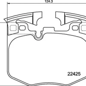 Remblokset Brembo P 06 099 Nieuw