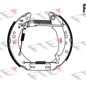 Remschoen set FTE TK1725 Groothandel