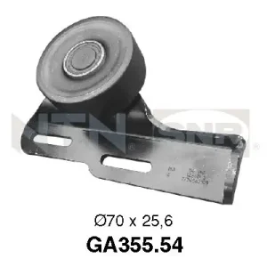 Populair Spanrol (poly) V-riem SNR GA355.54