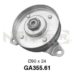 Spanrol (poly) V-riem SNR GA355.61 Exclusieve Aanbieding