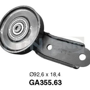 Flitsaanbieding Spanrol (poly) V-riem SNR GA355.63