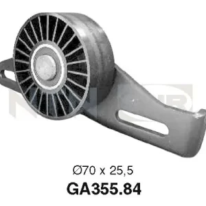 Snelle Levering Spanrol (poly) V-riem SNR GA355.84