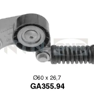 Spanrol (poly) V-riem SNR GA355.94 Ambachtelijk