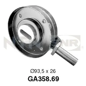 Beste Prijs Spanrol (poly) V-riem SNR GA358.69