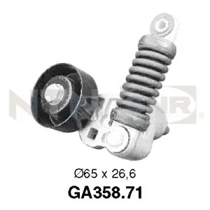 Snelle Levering Spanrol (poly) V-riem SNR GA358.71