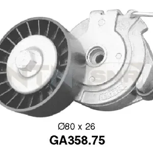 Spanrol (poly) V-riem SNR GA358.75 Exclusieve Aanbieding