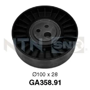 Spanrol (poly) V-riem SNR GA358.91 Nieuwe Collectie