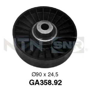 Geleiderol (poly) V-riem SNR GA358.92 Hoge Kwaliteit