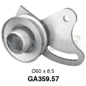 Spanrol (poly) V-riem SNR GA359.57 Luxe