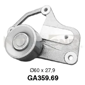 Dagaanbieding Geleiderol (poly) V-riem SNR GA359.69