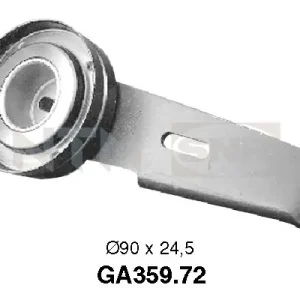 Spanrol (poly) V-riem SNR GA359.72 Exclusieve Aanbieding