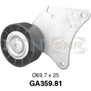 Geleiderol (poly) V-riem SNR GA359.81 Favoriet