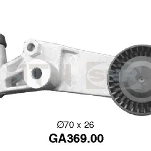 Spanrol (poly) V-riem SNR GA369.00 Shop Nu