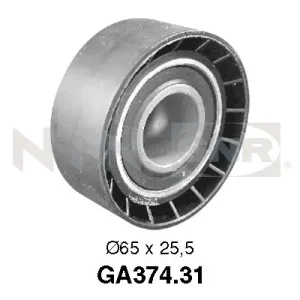 Voordeelprijs Spanrol (poly) V-riem SNR GA374.31