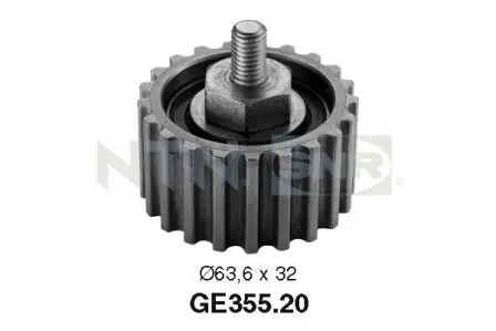 Geleiderol distributieriem SNR GE355.20 Op = Op