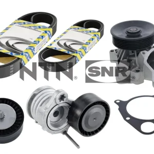 Betaalbaar Poly V-riemen kit inclusief waterpomp SNR KAP850.060