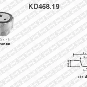 Hoge Kwaliteit Distributieriem kit SNR KD458.19