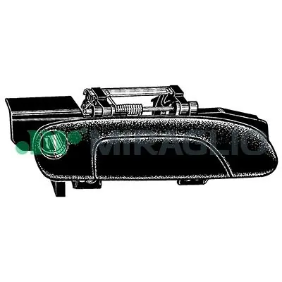 Gecertificeerd Deurgreep Miraglio 80.844.02