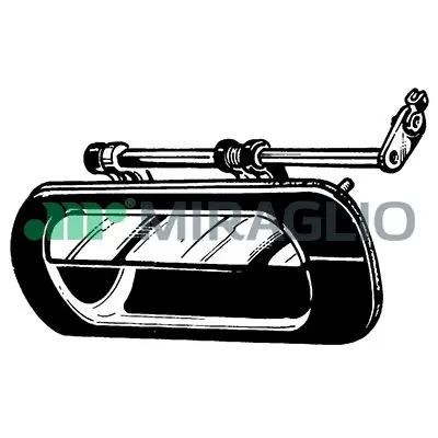 Deurgreep Miraglio 80\\/371 Lage Kosten